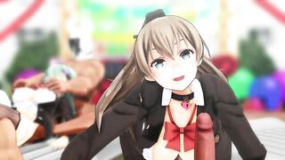 MMD - Suzutani and Kumano's Gakuen Festival (Part1)