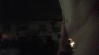 住宅街を深夜に全裸勃起で徘徊してみる。近所にはバレている模様　0124　雨