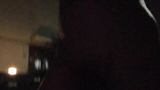 住宅街を深夜に全裸勃起で徘徊してみる。近所にはバレている模様　0124　雨