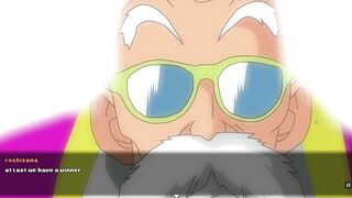 Super Slut Z Tournament Hentai game Ep.7 Chichi squirts