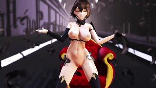 【R18-MMD】when the Boob Physics Kinda Failed XD