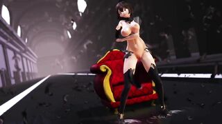 【R18-MMD】when the Boob Physics Kinda Failed XD