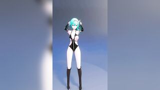 【r-18 MMD】Genshin Impact Eula's Strip Dance 优菈脱衣舞