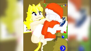 A Gift for Santa by RockCandy - Santas Fucking a Catgirl in the Ass