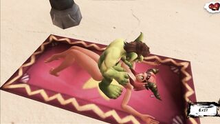 Baby Dwarf Fucked Tall Beauty | World Warcraft Porn