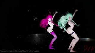 MMD R18 4k UHD Yamakaze ( Lisa Swalla ) 129