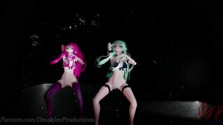 MMD R18 4k UHD Yamakaze ( Lisa Swalla ) 129
