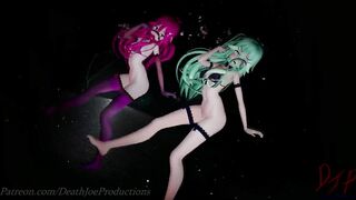 MMD R18 4k UHD Yamakaze ( Lisa Swalla ) 129