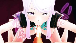【ウマ娘/メジロマックイーン】メジロマックイーンがひたすらフェラチオしてくれるだけ♡