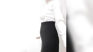 【素人】どんどんお洋服を脱いでいきます....♡【脱衣】