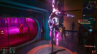 Cyberpunk 77. Future Tense Striptease (hologram) | Gamer 3D