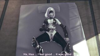 Sylvanas Gently Masturbates and Cums