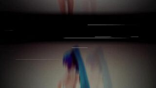 MMD R18+ 4k Miku Micro Bikini Expectations [with Effects]