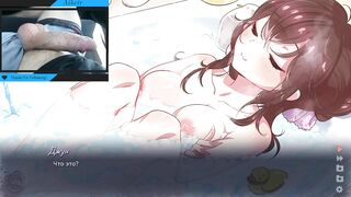Chasing Tails -a Promise in the Snow-. Nude Anime Girl June Bathes in the Bathroom