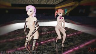 MMDR18 Kuroko and Misaka Duet La Vie En Rose 1209