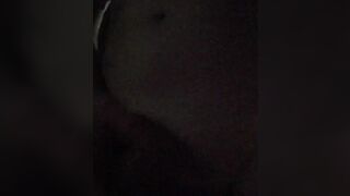 Walk around with a Naked Erection at Midnight - it became Shorter, but I got Cum as Usual 0212