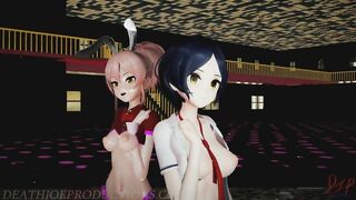MMD R18 Mika and Kanade Lee Suhyun - Alien - 1232