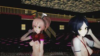 MMD R18 Mika and Kanade Lee Suhyun - Alien - 1232