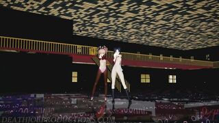 MMD R18 Mika and Kanade Lee Suhyun - Alien - 1232