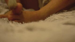 Cute Teen Feet Fetich getting Ready for Bed ASMR Summer Night