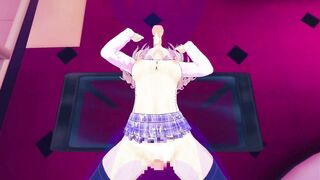 【にじさんじ/nun Bora】boraちゃんがただひたすらイラマチオするだけ♡