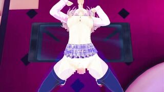 【にじさんじ/nun Bora】boraちゃんがただひたすらイラマチオするだけ♡
