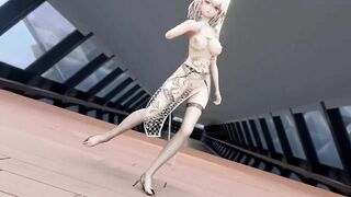 【r-18 MMD】Azur Lane HMS Sirius 碧蓝航线 天狼星 广寒宫