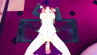 【にじさんじ/本間ひまわり】ひまちゃんがただひたすらイラマチオするだけ♡