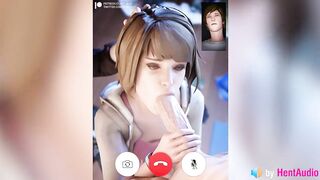 Warren being a Cuck while Chloe uses Max's Mouth on Facetime (with Sound) 3d Animation Loop Hentai
