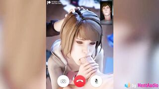 Warren being a Cuck while Chloe uses Max's Mouth on Facetime (with Sound) 3d Animation Loop Hentai