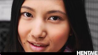 HENTAIED - Beautiful Asian Teen Extreme Masturbation by may Thai