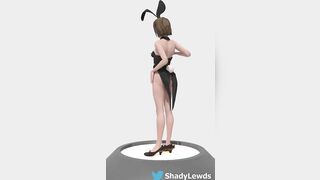 Cute little Bunny Girl Spin