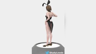 Cute little Bunny Girl Spin