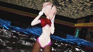 MMD R18 Mika Yamakaze and Misaka Higai Mousou Keitai Joshi 1230