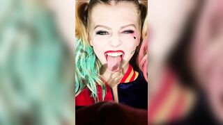 LOREN GRAY TIKTOK HARLEY QUINN CUM TRIBUTE