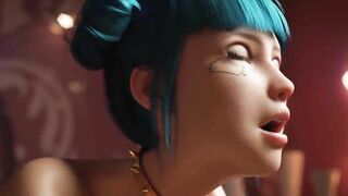 【MMD R-18 SEX DANCE】INTENSE ANAL RIDING HARD SEX 甘いお尻の食べ物 [MMD]