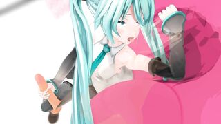Sexy Hatsune Miku Miku Dance MMD 3D Hentai Nude Ecchi Anime Mad Lovers