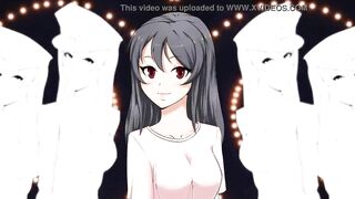 Casual sex in hentai game