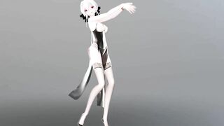 【r-18 MMD】LEWD-VOCALOID LUO TIANYI 半透旗袍弱音 - Somthing