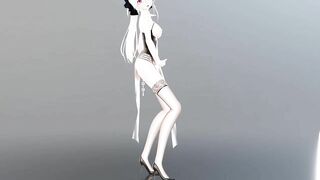 【r-18 MMD】LEWD-VOCALOID LUO TIANYI 半透旗袍弱音 - Somthing