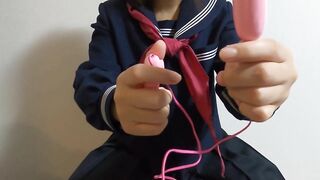 Schooi Uniform Girl Masturbation