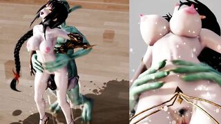【R18-MMD】kawaii Strike 萌王 Kangxi Emperor with Goblin
