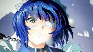 一騎当千呂蒙子明メイド服に興奮したオタクがキス&太もも舐めその後顔射ぶっかけ【キモオタのオナニー】