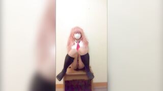 Femboy Dry Orgasm Analmusterbation Cosplayer Japanese Hentai Shemale Crossdresser Lovelive Costume