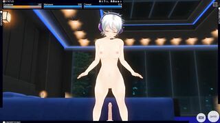 3D HENTAI Game Girl Masturbation Orgasm