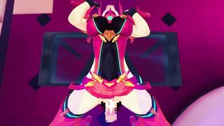 【ゼノブレイド2/ホムラ】ホムラがただひたすらイラマチオするだけ♡