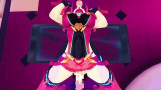 【ゼノブレイド2/ホムラ】ホムラがただひたすらイラマチオするだけ♡
