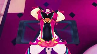 【ゼノブレイド2/ホムラ】ホムラがただひたすらイラマチオするだけ♡