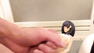 Erotic Figure Bukkake Japanese Amateur Hentai Masturbation Excited with Big Cock and Mass Ejaculatio