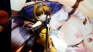 Beat Blade Haruka Eroge Heroine Figure Bukkake Japanese Nerdy Anime Hentai　masturbation Semen